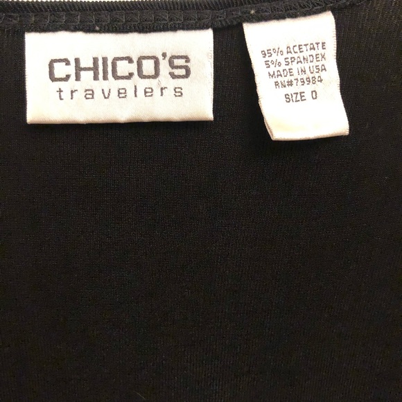 Black Cardigan Size ZERO - Picture 3 of 3